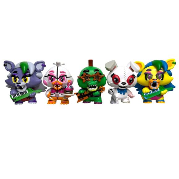 Five Nights at Freddy’s FNAF Funko Mystery Mini Figures Lot of 5 Collectibles - Picture 1 of 6